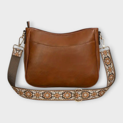 Aurellia Vegan Crossbody Bag - Elegant, Eco-Friendly, Adjustable Strap