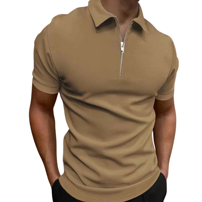 Lucente™ | Polo Shirt with Half Zip