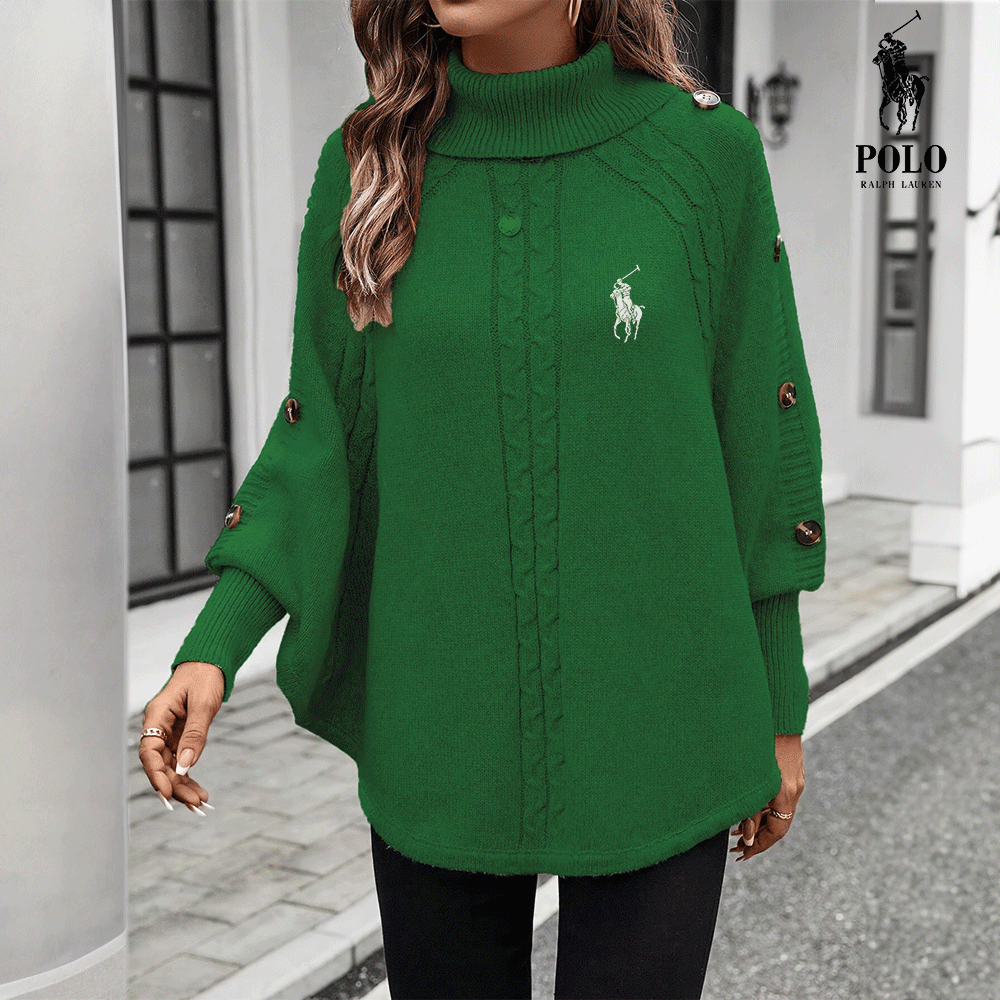 RL – Elegant Poncho Sweater