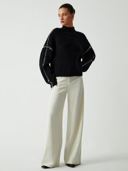 Milena Maglione Oversized with High Neck