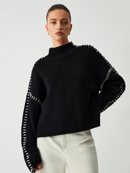 Milena Maglione Oversized with High Neck