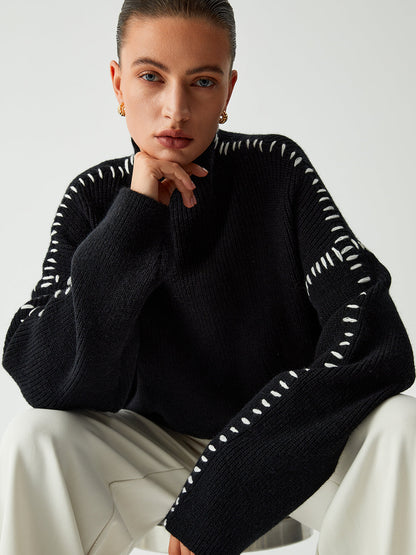 Milena Maglione Oversized with High Neck