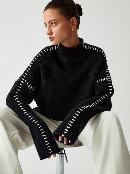 Milena Maglione Oversized with High Neck