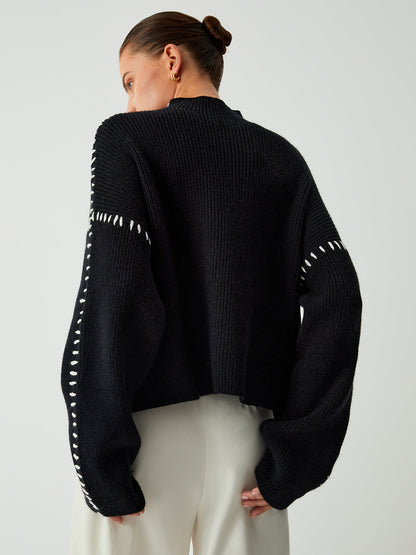 Milena Maglione Oversized with High Neck