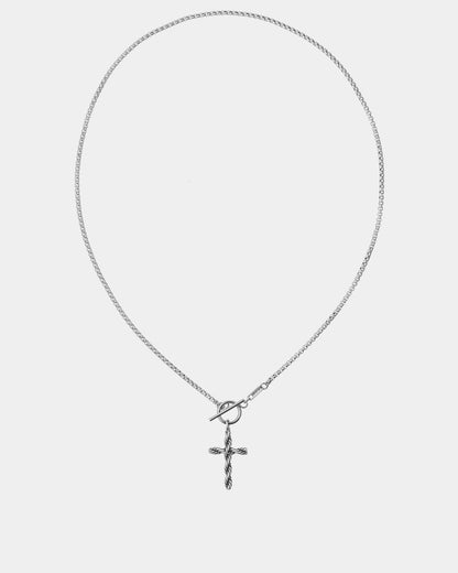 Boho Twisted Cross Necklace