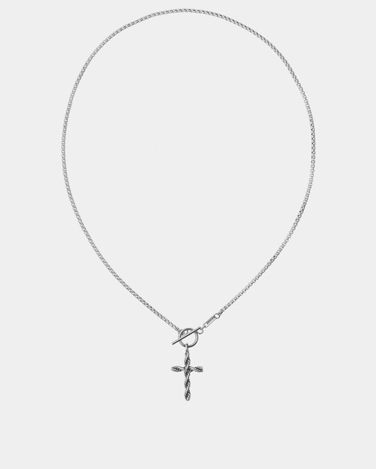 Boho Twisted Cross Necklace