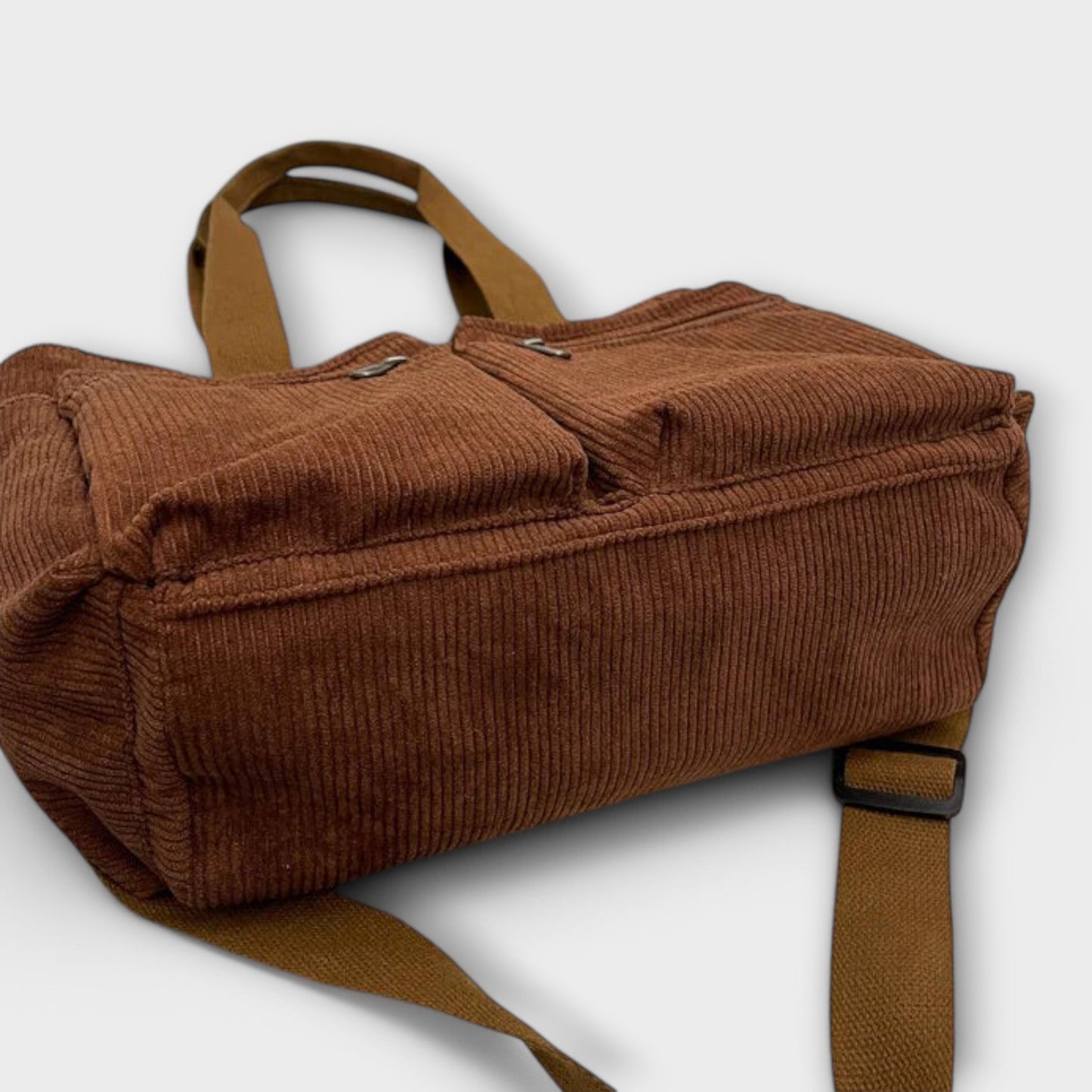 Aurellia Shoulder Bag - Lightweight, Water-Resistant Rope Material, Spacious Zippered Compartment, Ideal for Work or Travel