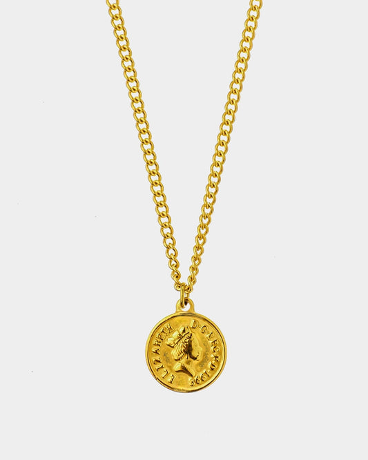 Elizabeth Coin II Necklace