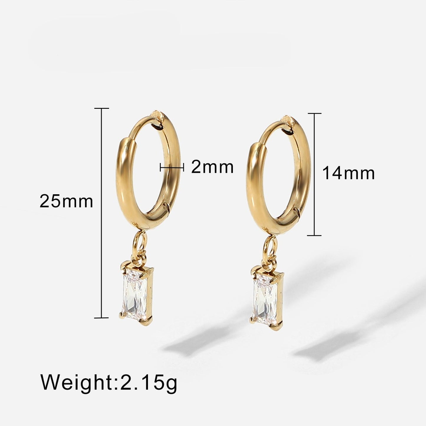 Gilded Garland Studs