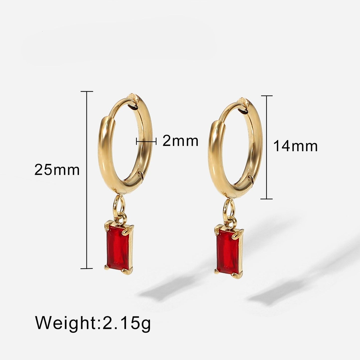Gilded Garland Studs