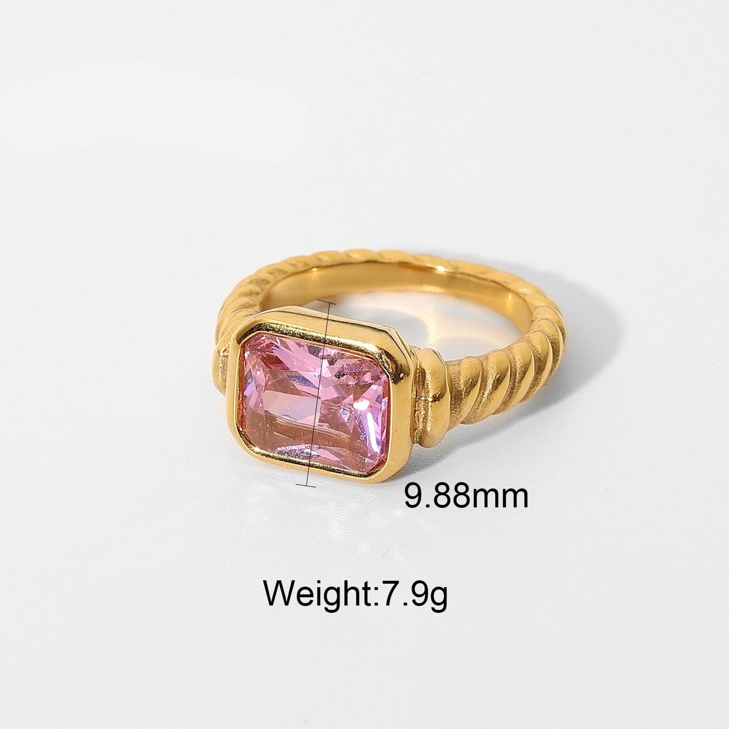 Luminescent Lotus Ring