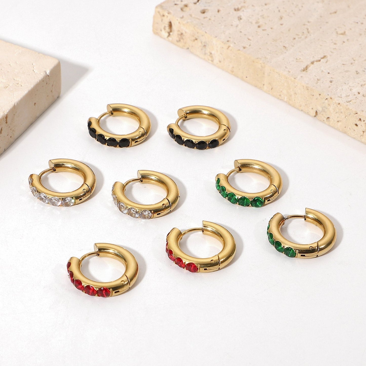 Velvet Aurora Hoops