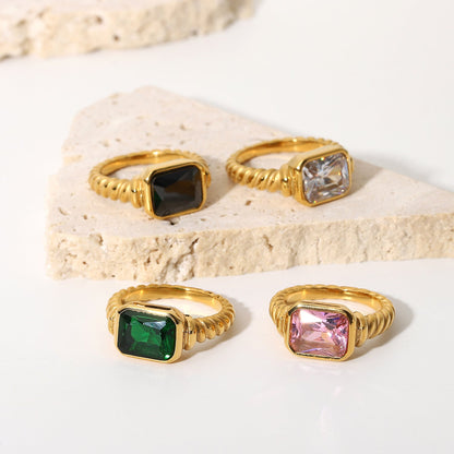 Luminescent Lotus Ring