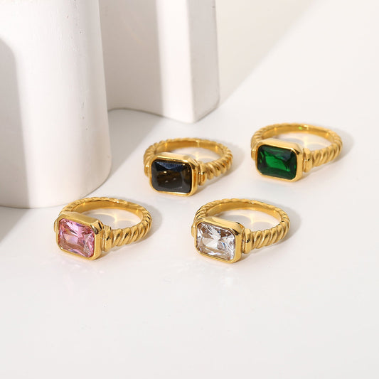 Luminescent Lotus Ring