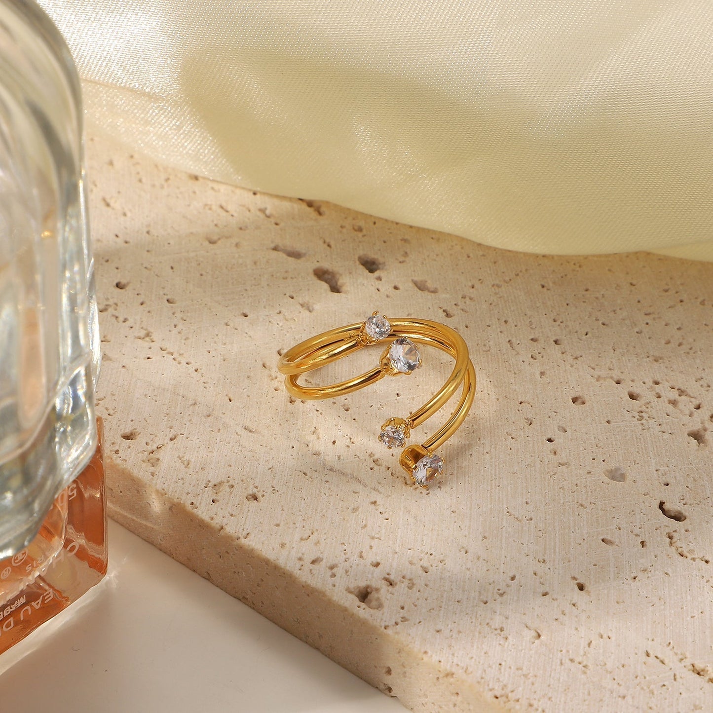 Serenity Halo Ring