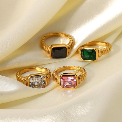 Luminescent Lotus Ring