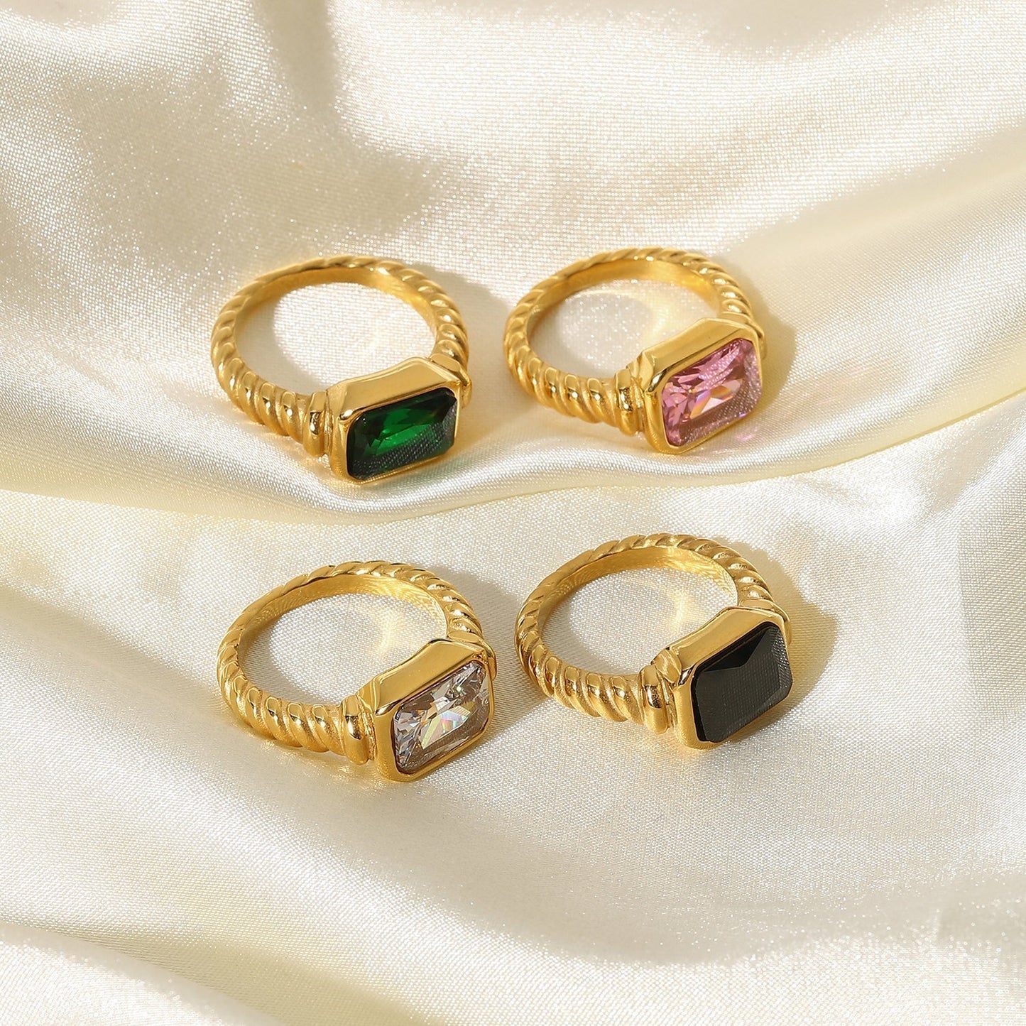 Luminescent Lotus Ring