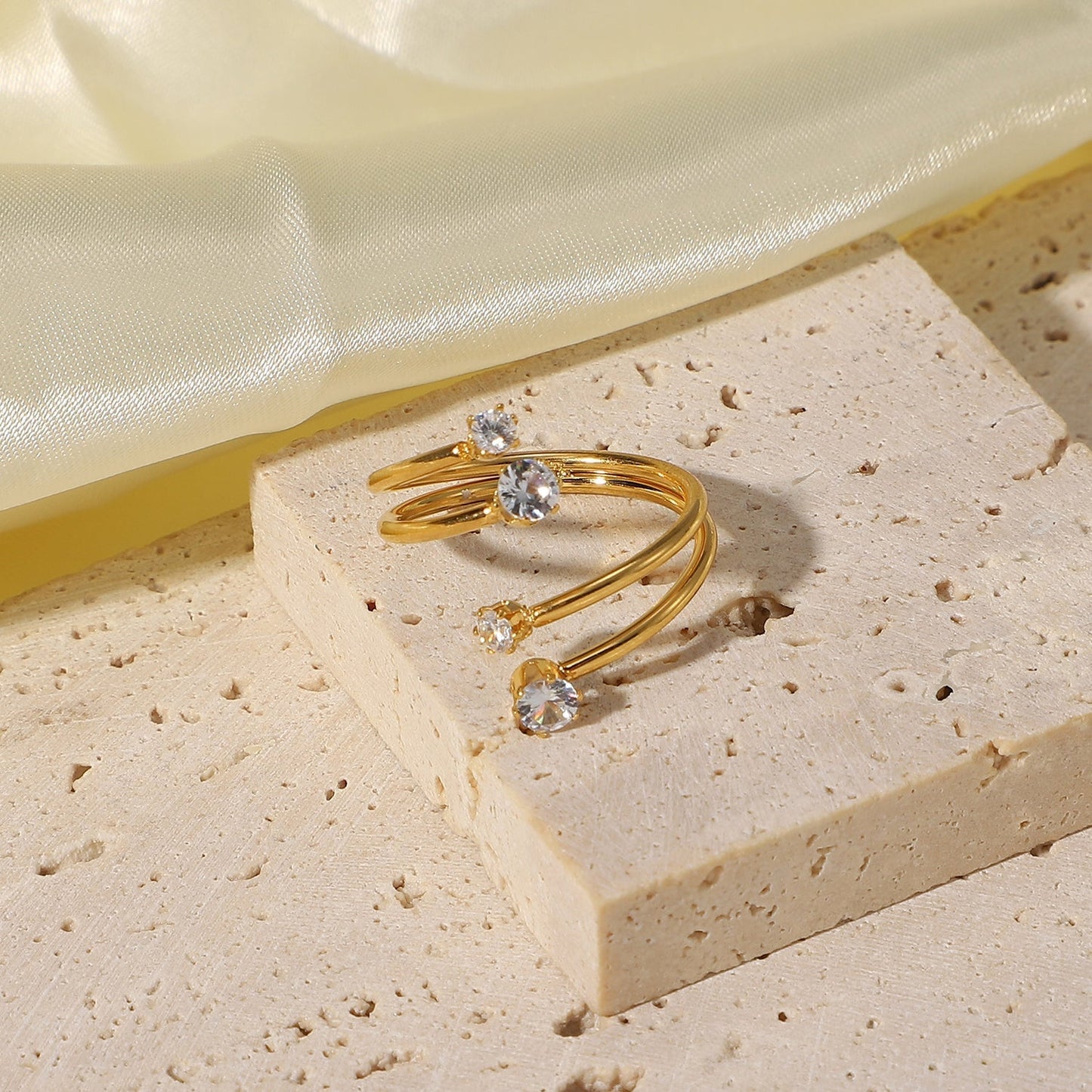 Serenity Halo Ring