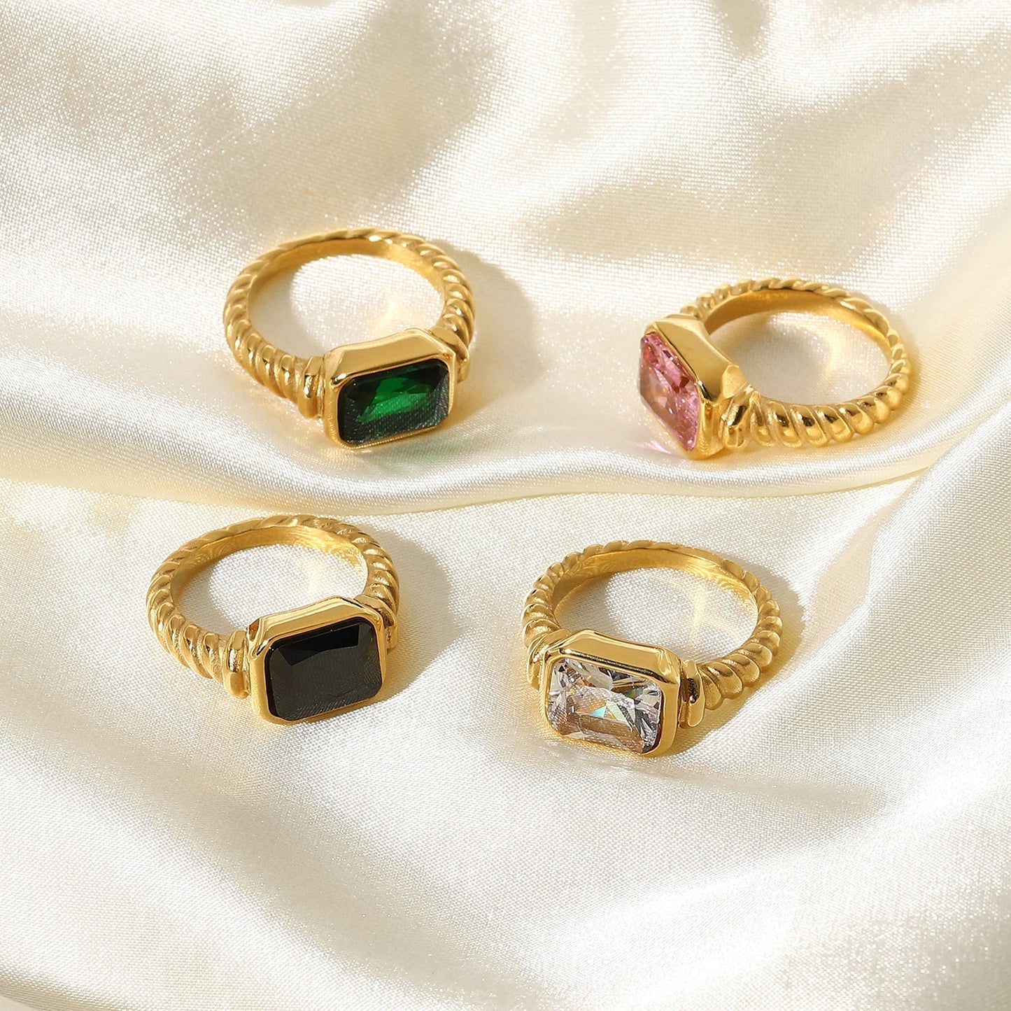 Luminescent Lotus Ring