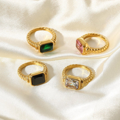 Luminescent Lotus Ring