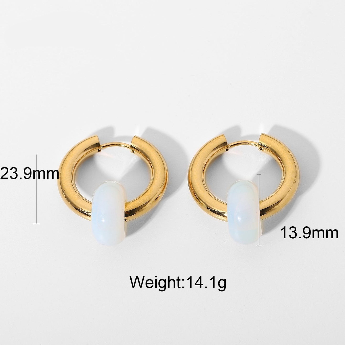 Moonlit Mirage Studs