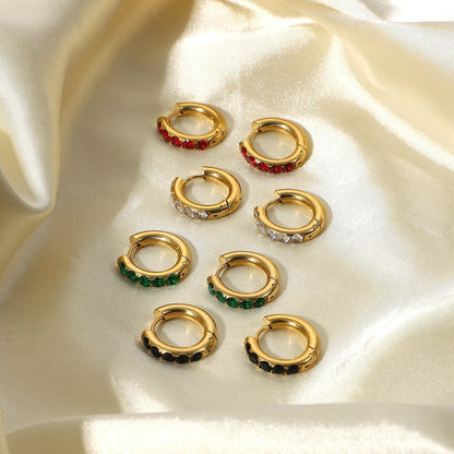 Velvet Aurora Hoops