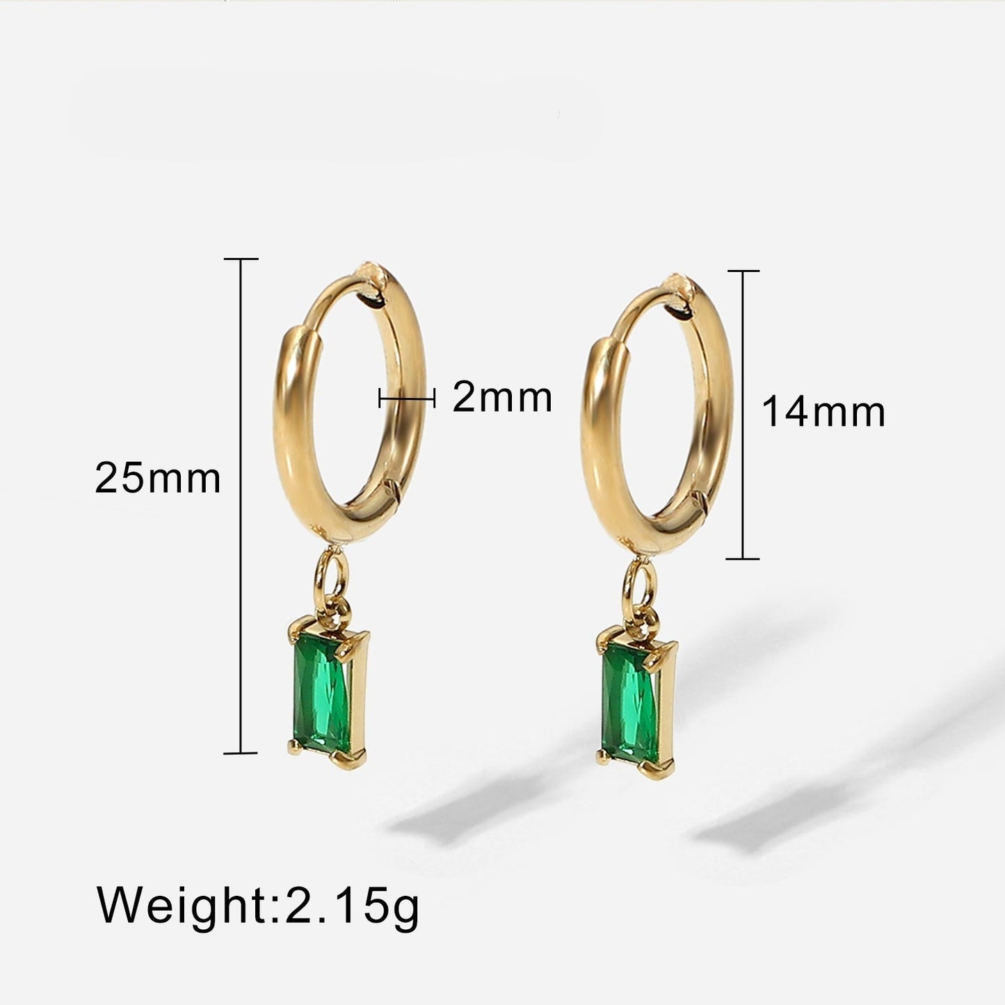 Gilded Garland Studs