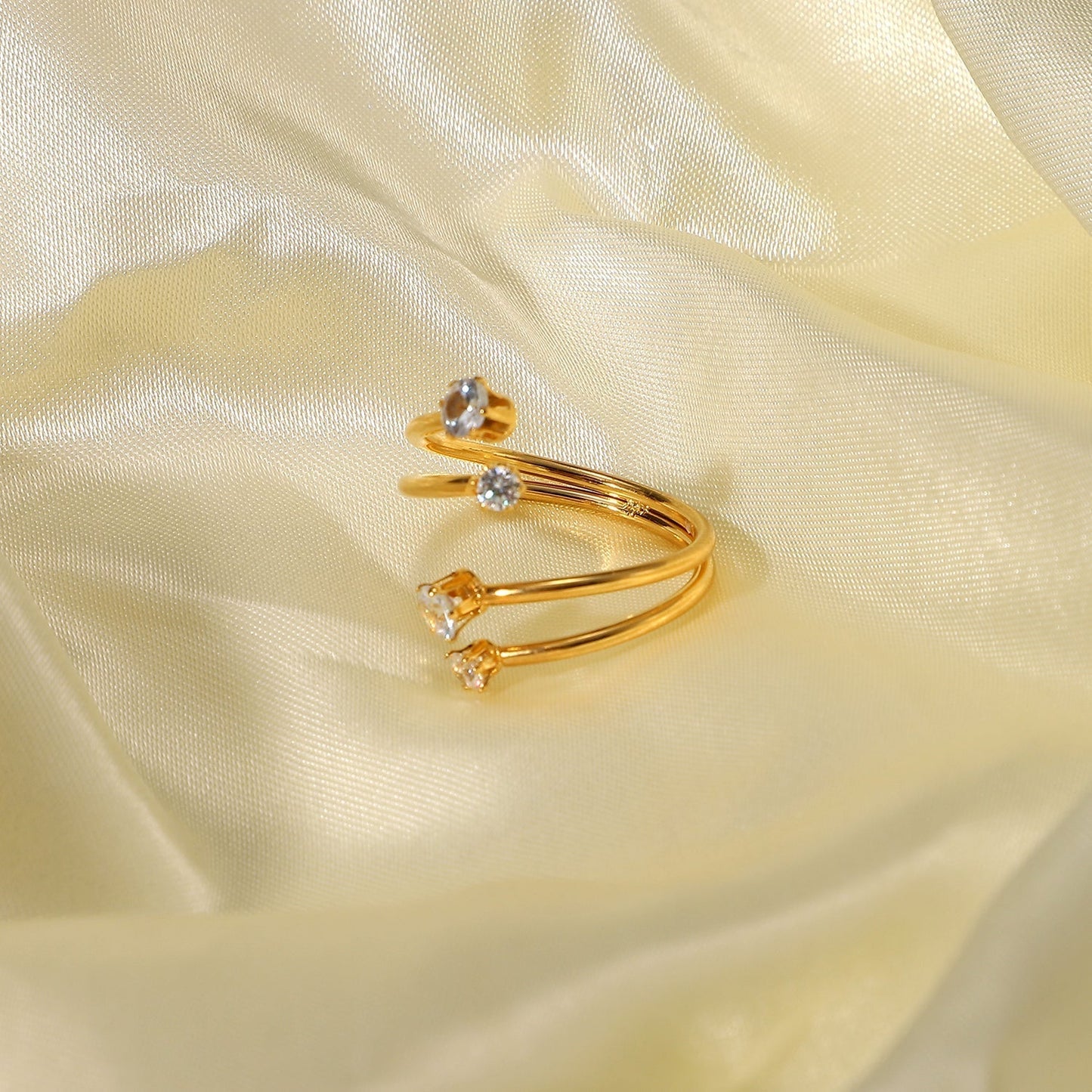 Serenity Halo Ring