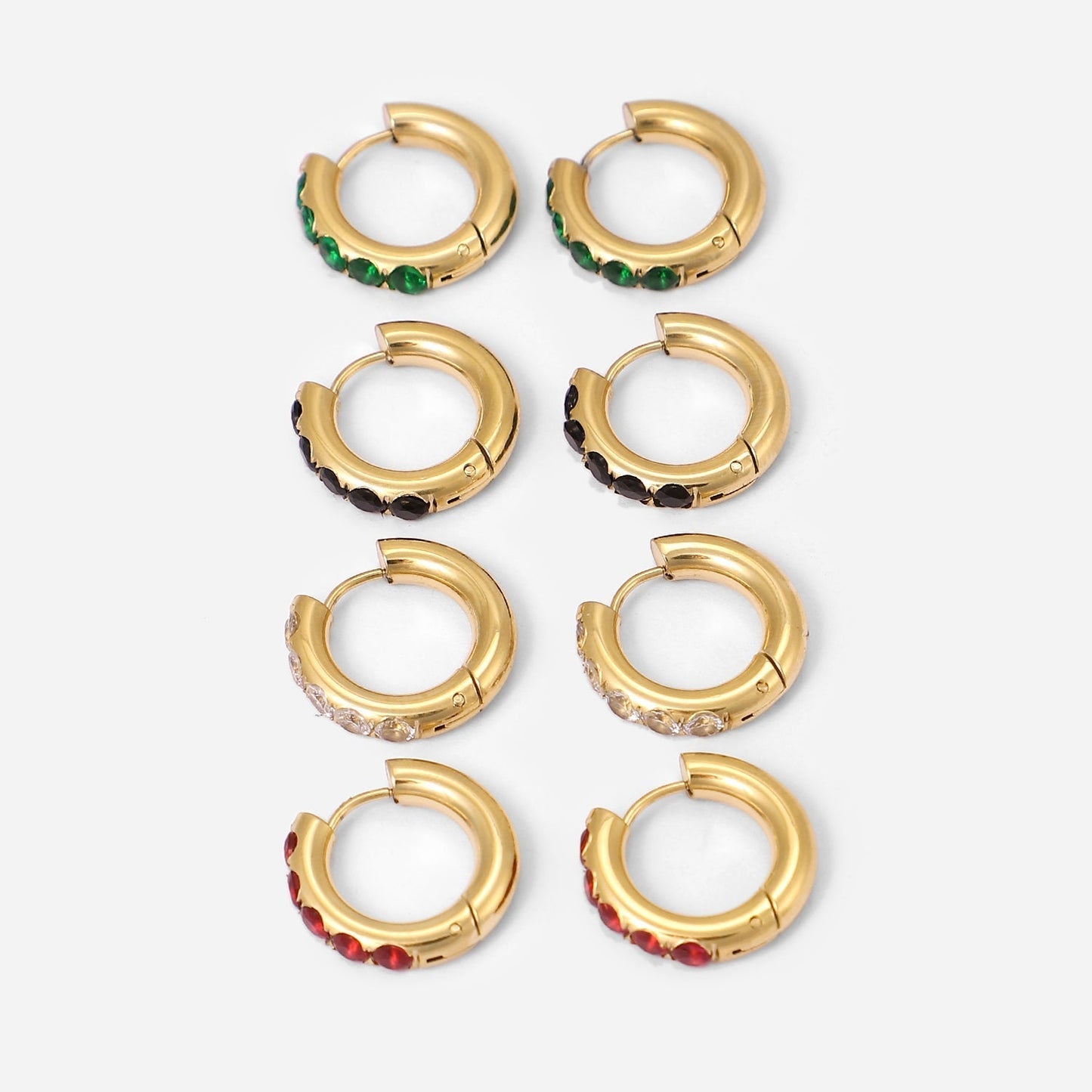 Velvet Aurora Hoops
