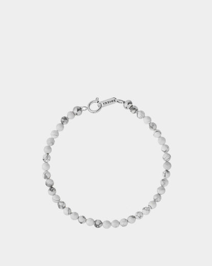 Howlite Bracelet 4mm
