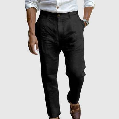 Chic Linen Trousers from Saint-Tropez