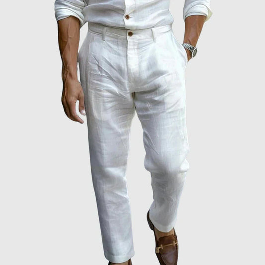 Chic Linen Trousers from Saint-Tropez