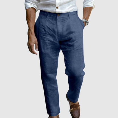 Chic Linen Trousers from Saint-Tropez
