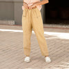 Pantaloni Casual con Vita Elastica