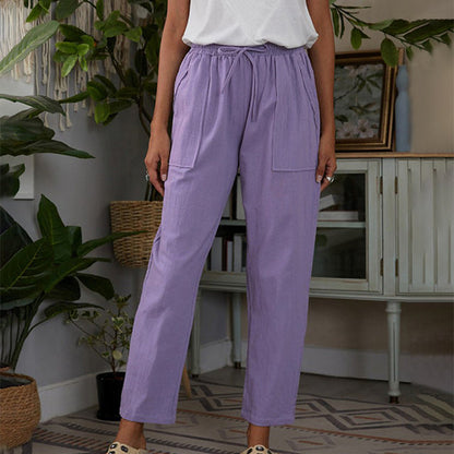 Straight Casual Trousers