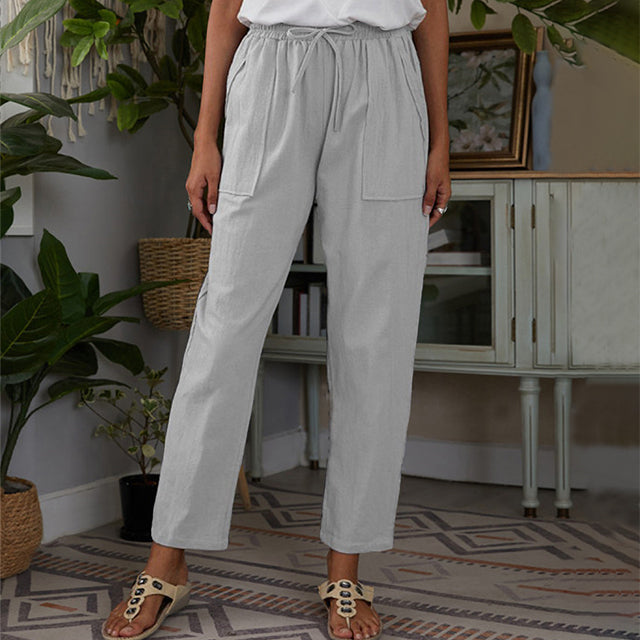 Straight Casual Trousers