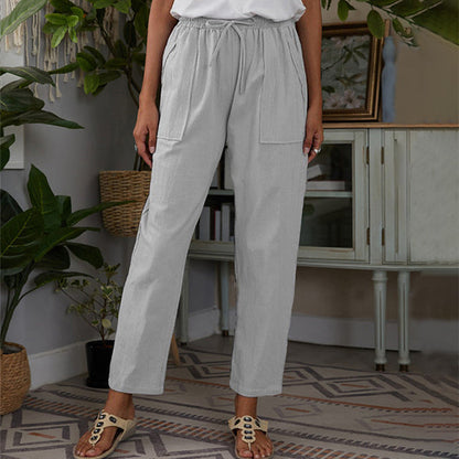 Straight Casual Trousers