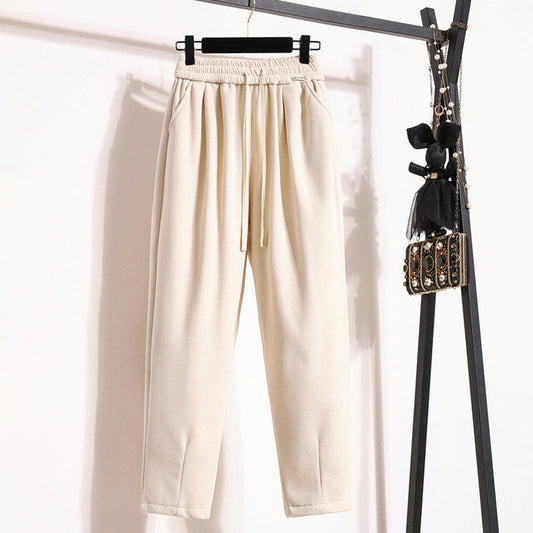 Warm Solid Colour Trousers