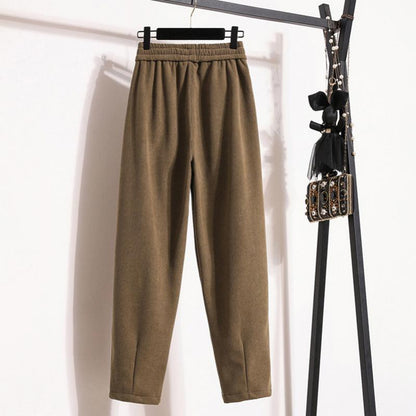 Warm Solid Colour Trousers
