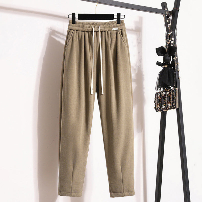 Warm Solid Colour Trousers