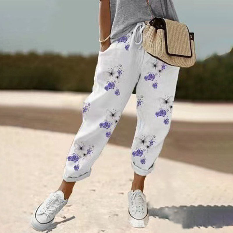 【Cotton and Linen】 Breathable Casual Trousers