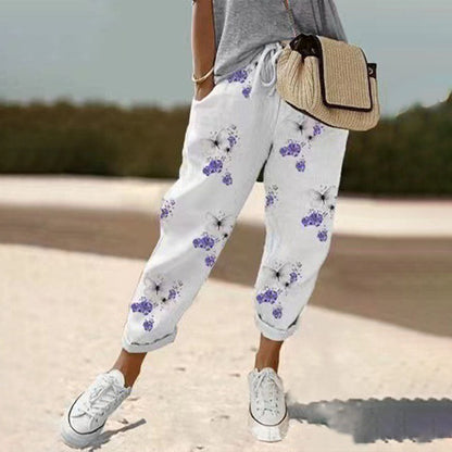 【Cotton and Linen】 Breathable Casual Trousers