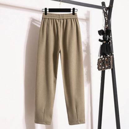 Warm Solid Colour Trousers