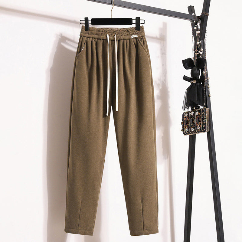 Warm Solid Colour Trousers