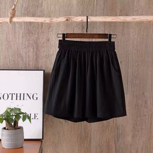 Casual Monochrome Shorts