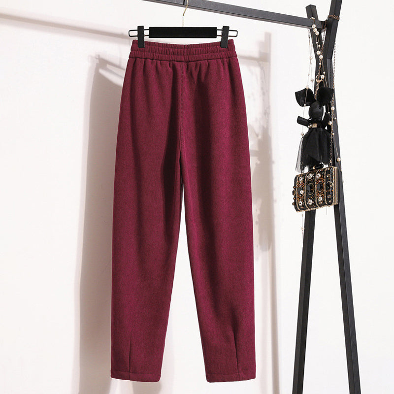 Warm Solid Colour Trousers