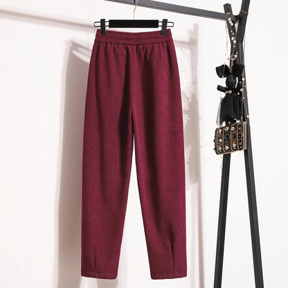 Warm Solid Colour Trousers