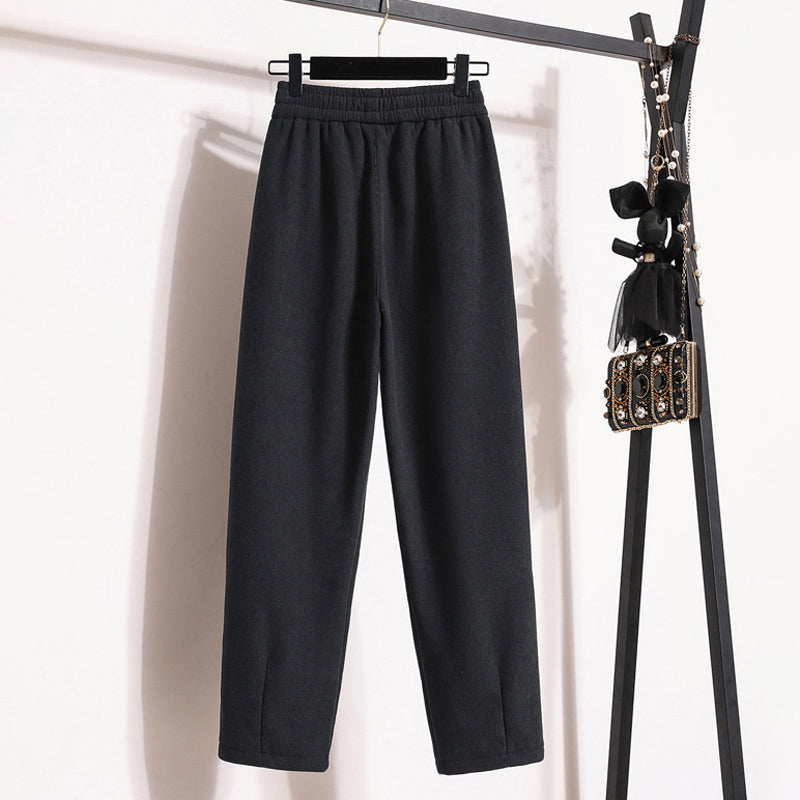 Warm Solid Colour Trousers