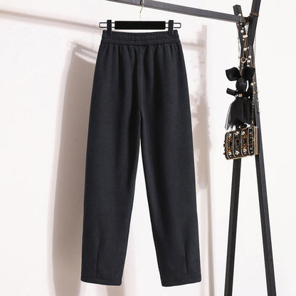 Warm Solid Colour Trousers