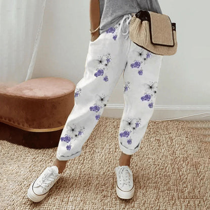 【Cotton and Linen】 Breathable Casual Trousers